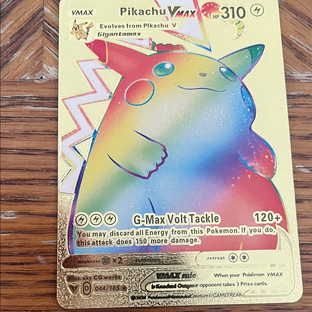 Pikachu VMAX Pokémon Card